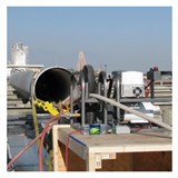 Genesis Pipe lining removal setup